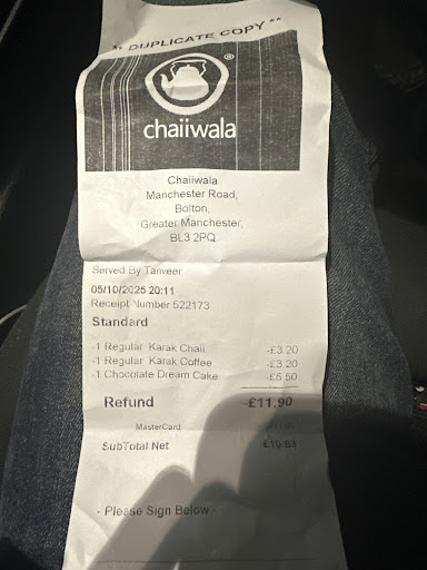 Photo of Chaiiwala - Manchester Rd, Thru, Bolton BL3 2NZ